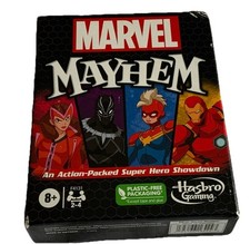 Marvel Mayhem Card Game Fast Fun Superhero Battle for 2
