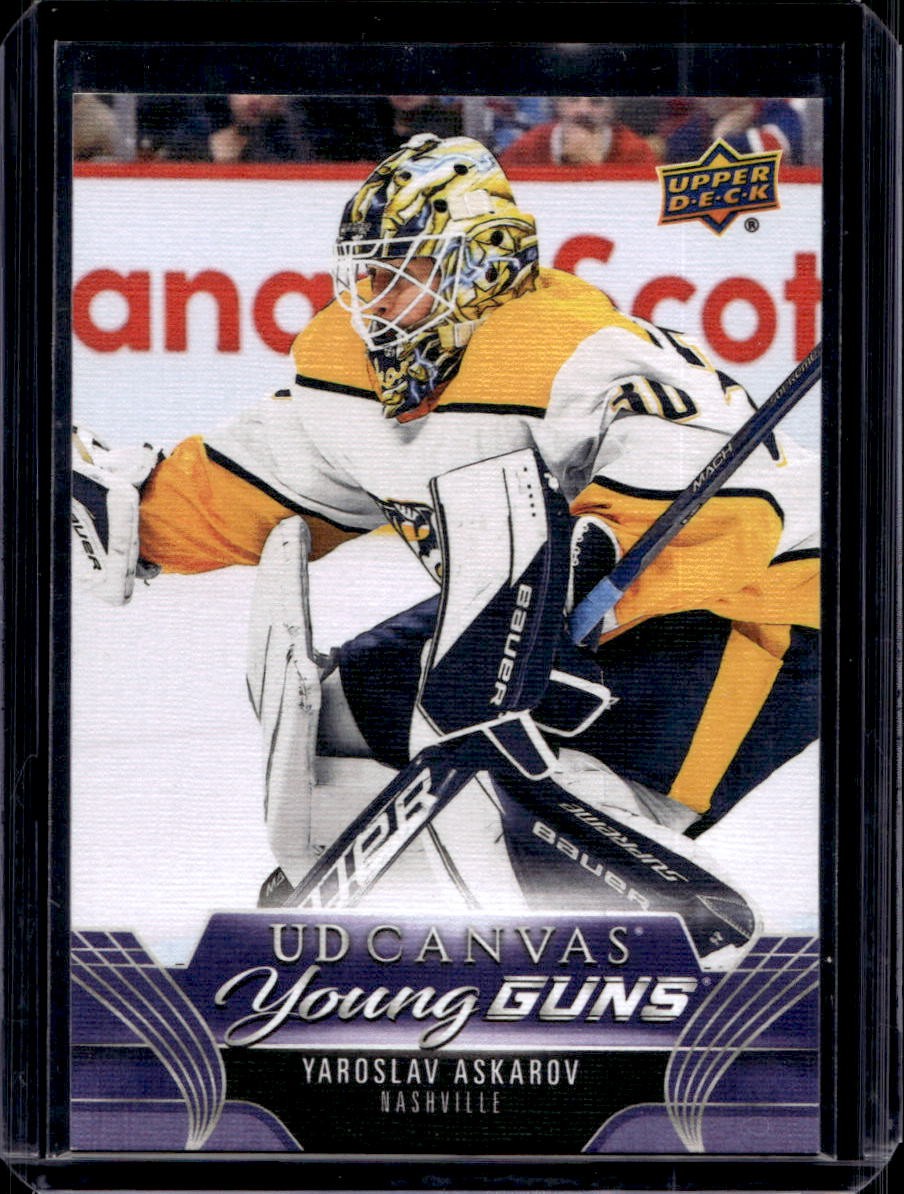 Yaroslav Askarov 2023-24 Upper Deck #C111 Young Guns Canvas Rookie