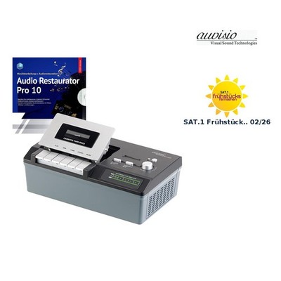 auvisio USB-Kassetten-Player UCR-2200 zum Abspielen & Digitalisieren