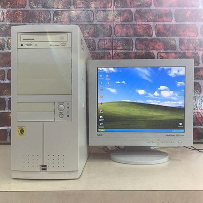 Custom Beige ATX PC for Retro Gaming Celeron 2.66GHz 992MB RAM (Windows XP Pro)