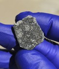 2026 Béni Abbès Meteorite Fall 3.127g Polished Slice w/ Fusion Crust COA — photo 6