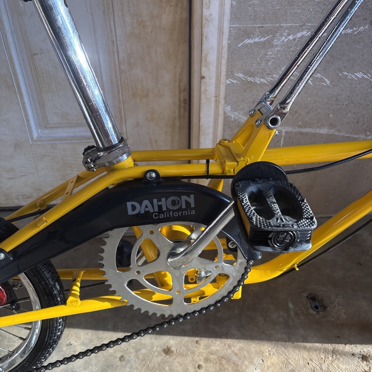 Vintage Dahon 5 Speed Folding Bike Bicycle 16” Tires Disc Brakes