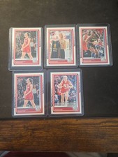 2025 Panini WNBA Donruss Indiana Fever Five Card Lot, Includes Caitlin, Sophie