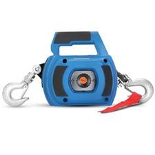 Portable Drill Winch 1000 Lb Red Handheld Drill Powered Winch 40 Foot Rope Portable Drill Winch 1000 Lb Red Handheld Drill Powered Winch 40 Foot Rope
