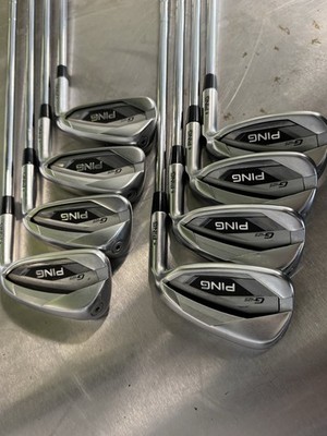 Ping G425 Iron Set 4-PW UW Green Dot STIFF Flex AWT 2.0S