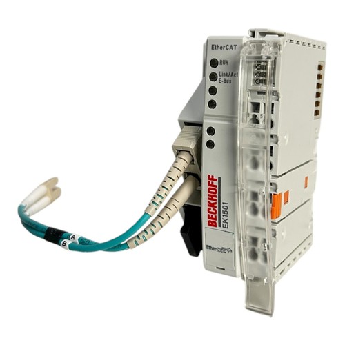 Beckhoff Ethercat-Koppler Avec Id-Switch Multimode-Lwl-Anschluss EK1501 - Photo 1 sur 8