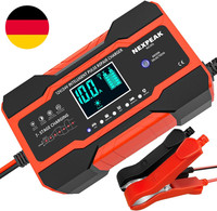 10A Autobatterie LadegeräT, 12V/24V Smart Vollautomatische KFZ BatterieladegeräT
