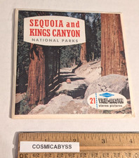 Sequoia Kings Canyon National Park View-Master 1960s Packet A174