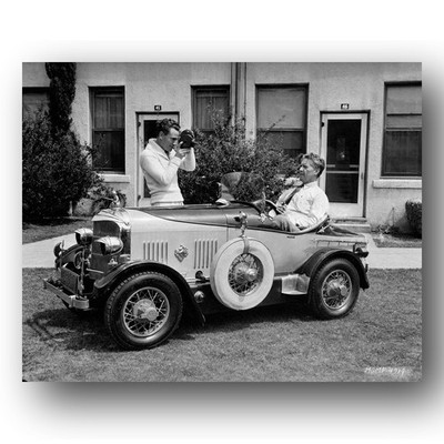 Federico Nobile Fred Niblo Photo 8x10 1920s Silent Film Director In Car