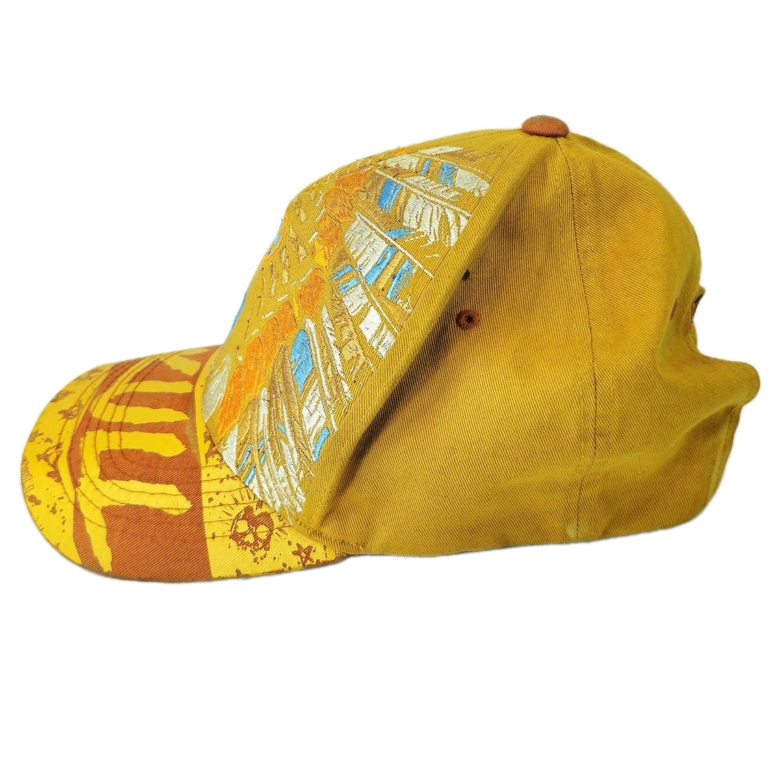 SKULL Native Top Level Snapback Hat Cap Skate Bas… - image 6