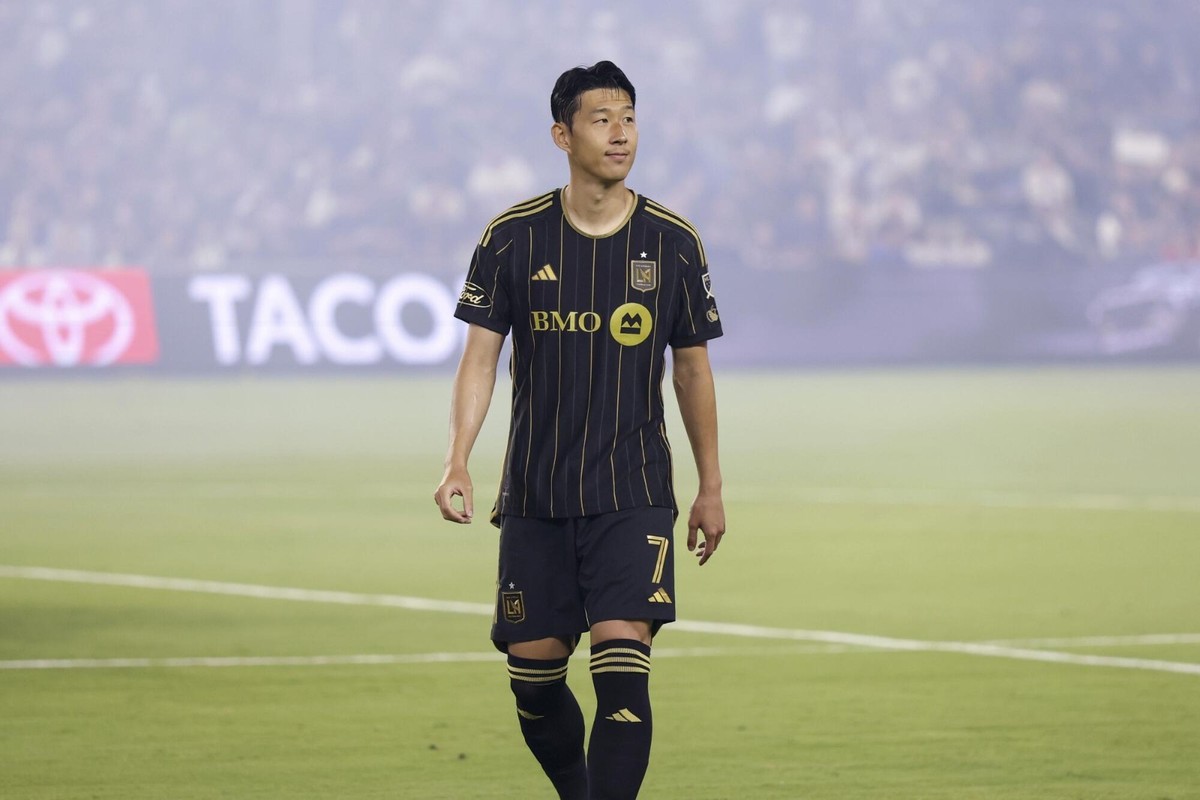 Adidas LAFC Son Heung Min#7 2025/2026 Home Jersey Mens Large MLS