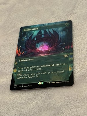 Exploration (Borderless) Double Masters Foil, Magic PlayCard, Mtg, Magic