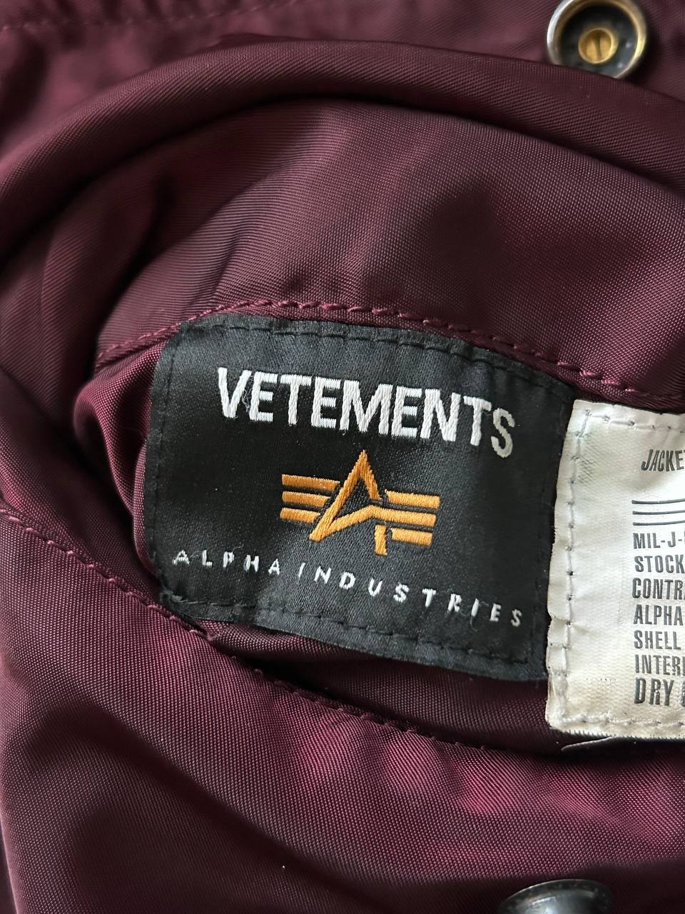Vetements Racing Moto Bomber Jacket image 7