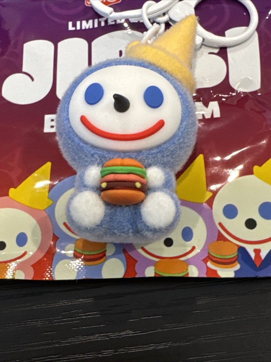 Brand new Rare Jack In The Box Keychain Charm ICY Jibbi limited