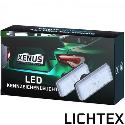 LED Kennzeichenbeleuchtung für Lexus Toyota Nummernschildbeleuchtung Umrüst-satz