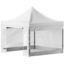 10x10 Pop Up Canopy Tent Outdoor Ten with Removable Sidewalls and Wheeled Bag