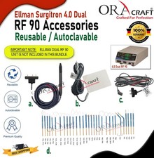 Ellman Surgitron 4.0 Doble RF 90 Accesorios Con Electrodo Reutilizable Autoclaveble