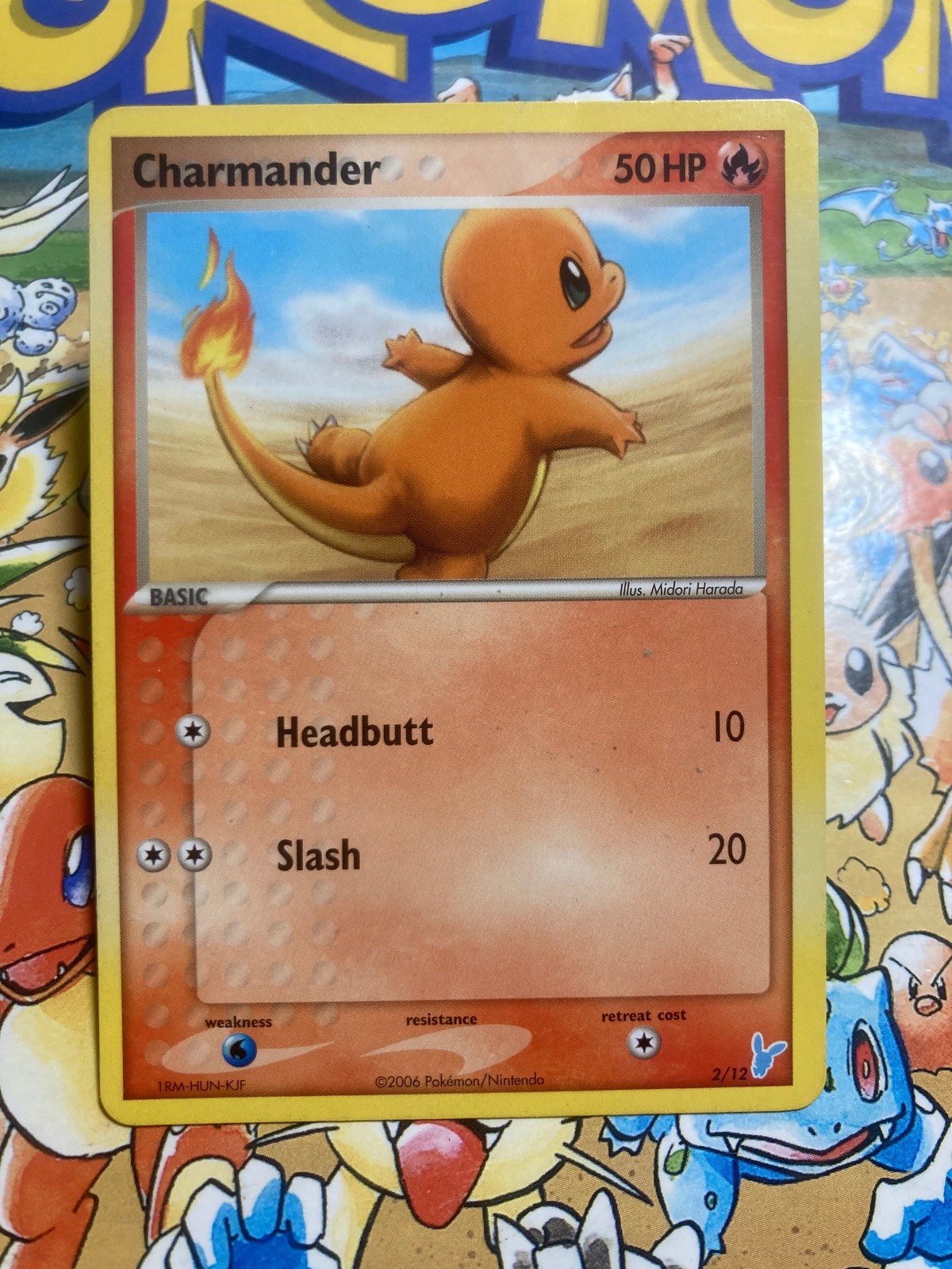 Charmander 2/12 EX Trainer Kit 2 Minun Pokemon TCG