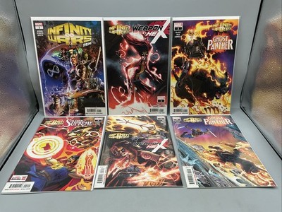 Infinity Warps Tie in Lot Of 6 Marvel 2018 / Free Shipping