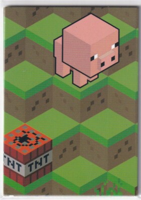 Panini Minecraft Time to Mine Trading Cards Karte Nr. 73 Scene Card Grass 1