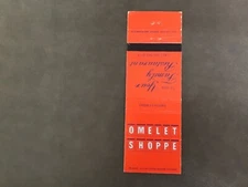 Vintage Omelet Shoppe Family Restaurant Matchbook Cover