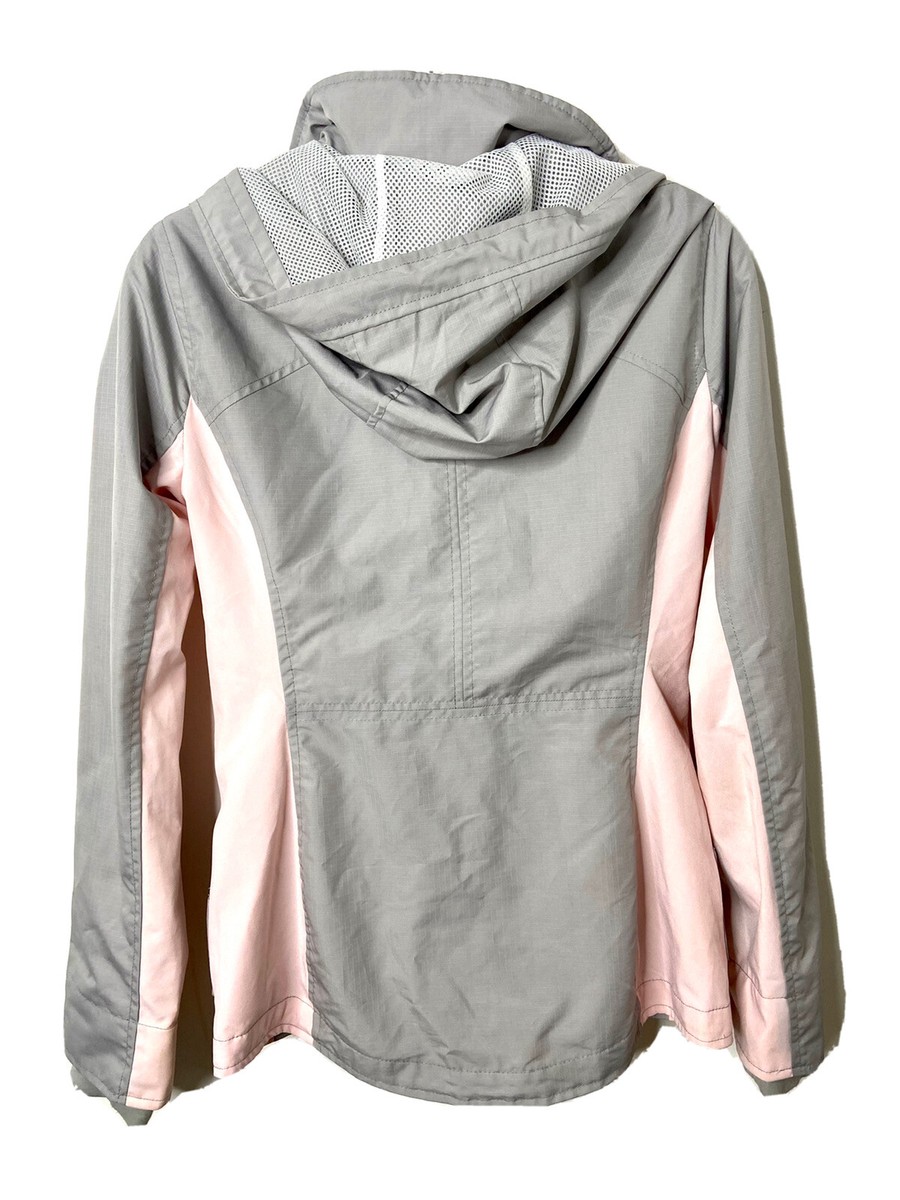 【Hollister】All-Weather Jacket L 迷彩柄 Hollister Women's All Weather Hooded Jacket Stretch Navy