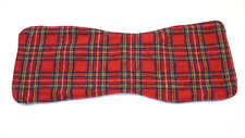 Handmade Baby Burp Cloth Classic Red Plaid