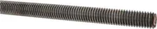 Threaded Rod: 1/2-13, 3' Long, Alloy Steel, Grade B7 UNC, Right Hand Thread