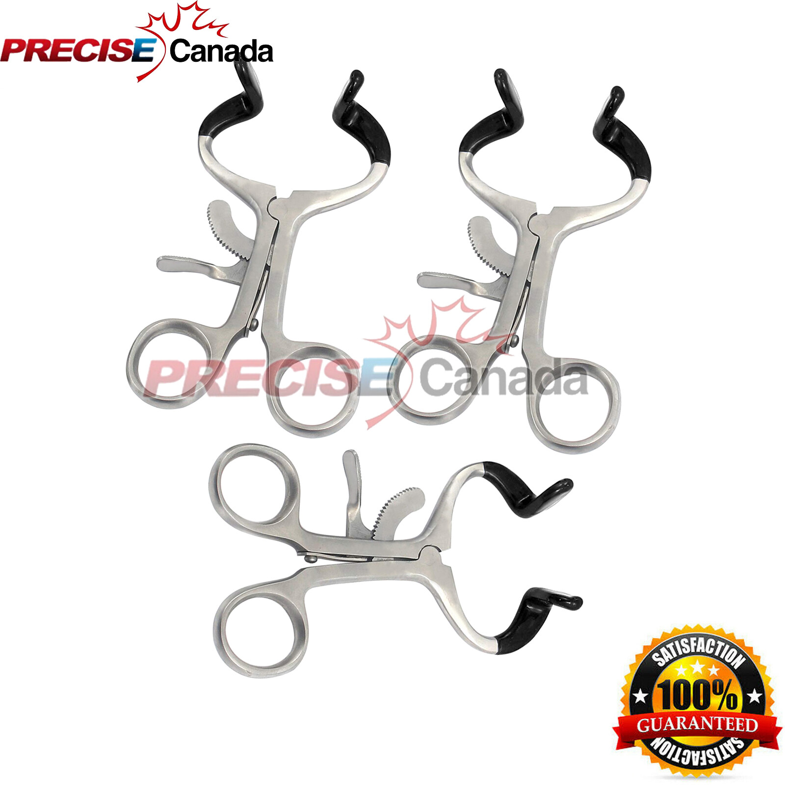 3 Pcs Molt Mouth Prop Gag 5.5" Adult Surgical Instruments Black Dip eBay