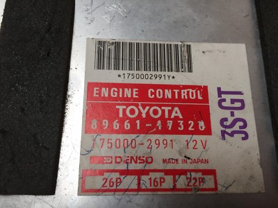 JDM 90-92 TOYOTA MR2 MR-2 3SGTE TURBO OEM ECU ENGINE CONTROL UNIT