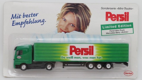 Camion Mercedes Actros Grell Hümmer 1/87 - Échelle HO, Métal/plastique, En Boîte