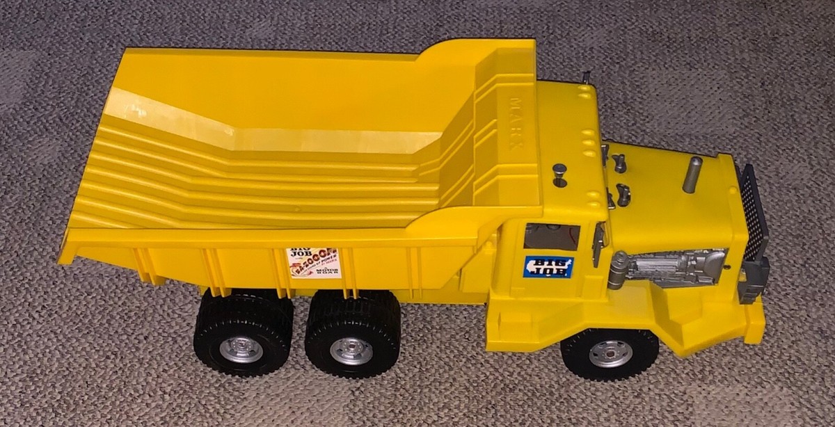 MARX BIG JOB DUMP TRUCK BOXED WITH INSTRUCTIONS 5216 1960'S READ