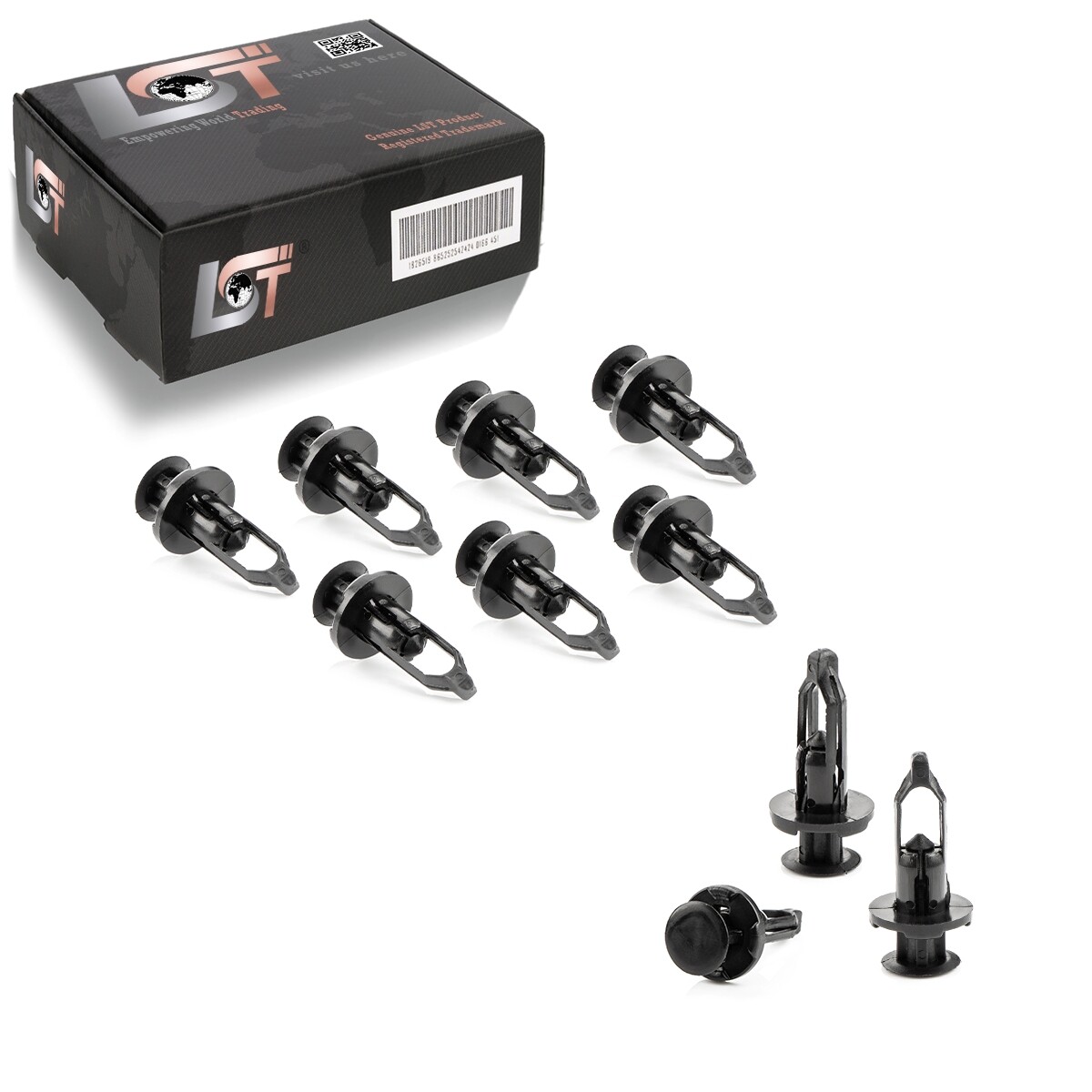 10x Expanding Rivet Bumper Fastener Clips TOYOTA HILUX Pick-up
