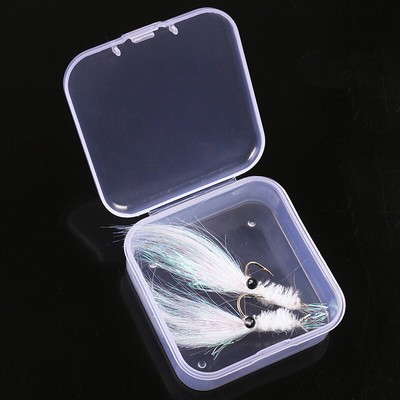 2pcs Fly Fishing Hook Bait Artificial Shrimp Shape Fishhook Lure For Pout