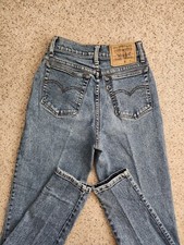 vintage levi's high rise jeans