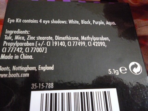 BOOT17 Va Va Voom Limited Edition Eye Kit.4 Eyeshadows. New. - Picture 4 of 4