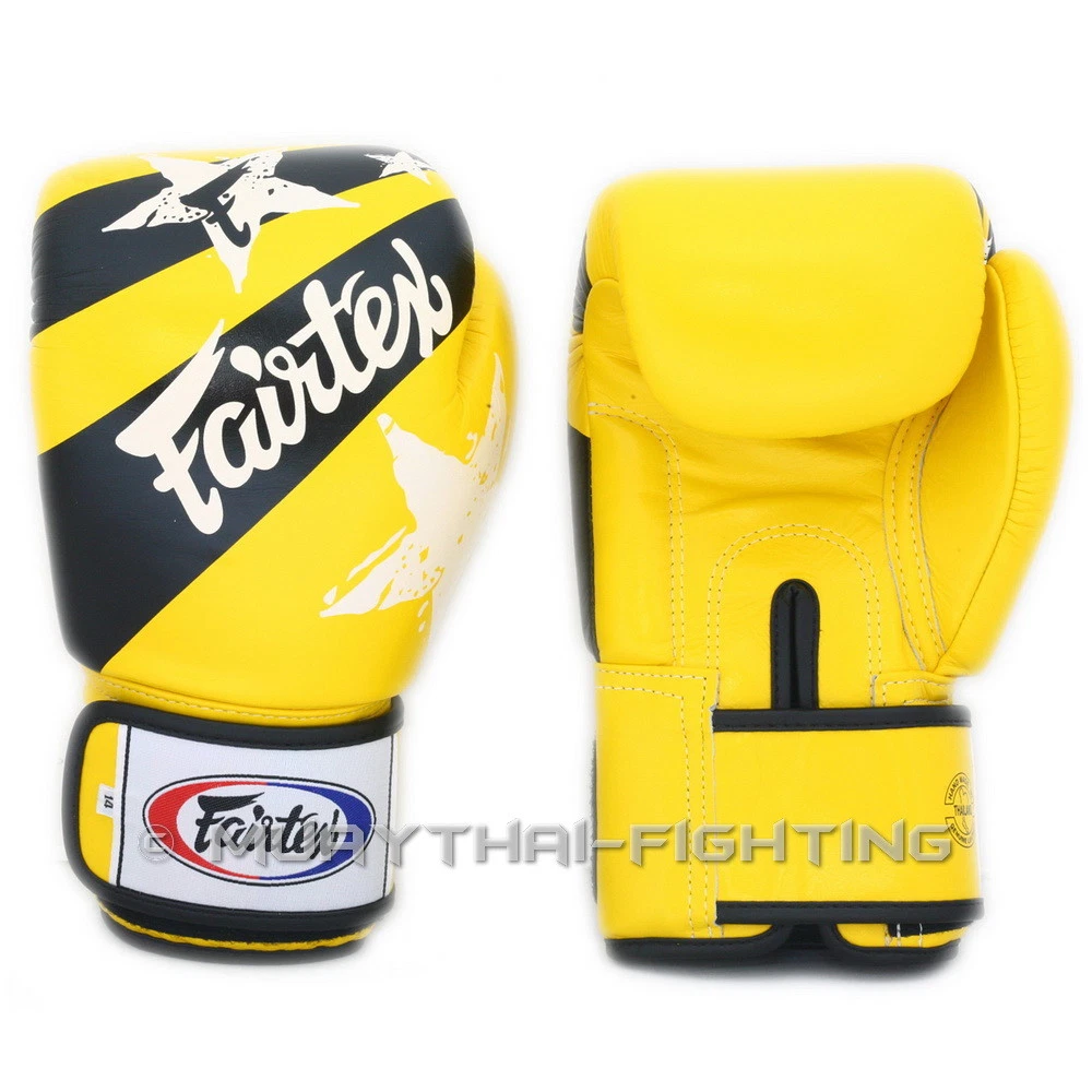 Fairtex Yellow 16 oz. Weight Boxing Gloves for sale | eBay