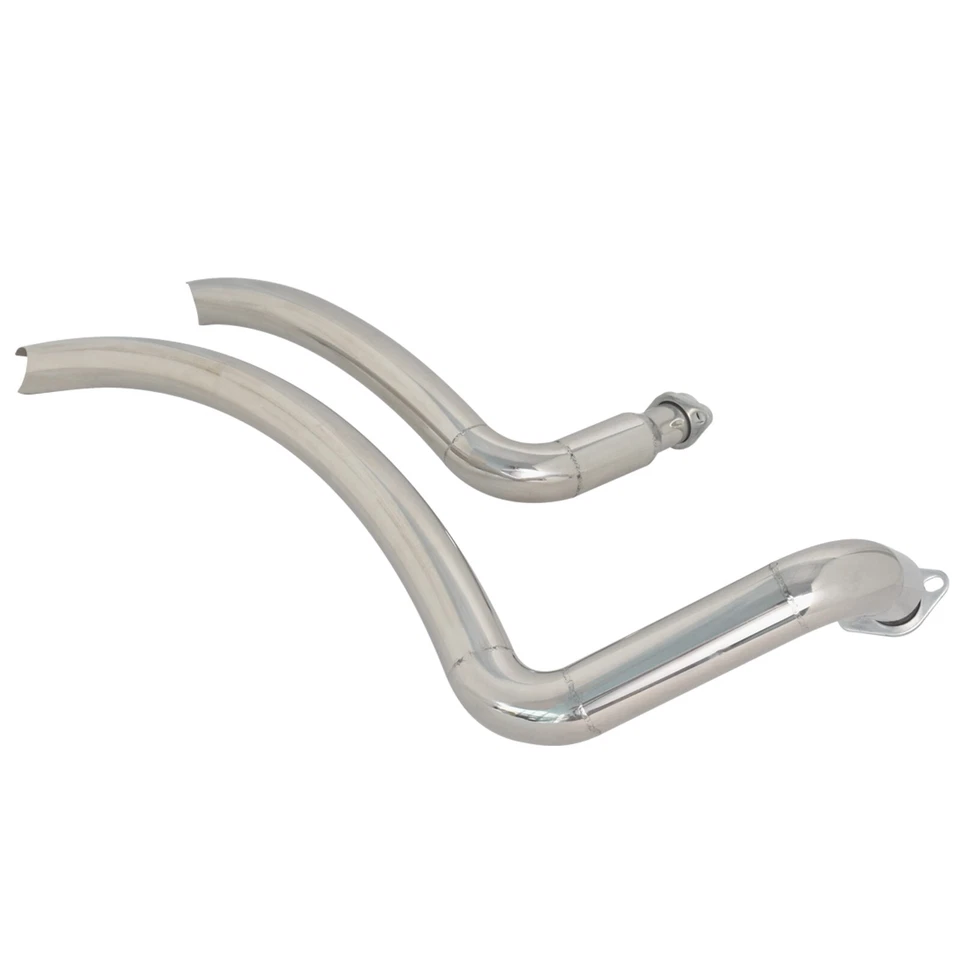 For Kawasaki Vulcan 800 1995-2005 VN800A Exhaust Header Link Pipe Full System Foto 3 de 4