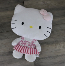 Sanrio Hello Kitty Plush 20 Inch Stuffed Animal Pillow White Pink Soft Toy