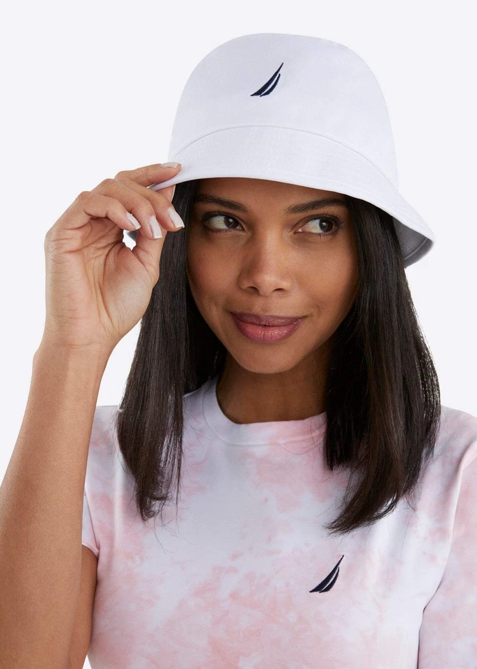 Nautica Trapp Bucket Hat Womens White