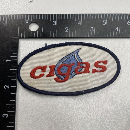 Vtg Natural Gas (? Propane) (? C1GAS Or CIGAS ?) Advertising Patch 22K ...