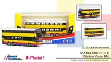 MODEL1 33304S Citybus Volvo B8L 12m 8807 rt. 118 Cheung 1/120 TT