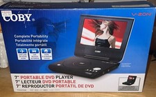 COBY 7  Widescreen TFT LCD Portable DVD/CD/MP3 Player TFDVD7008