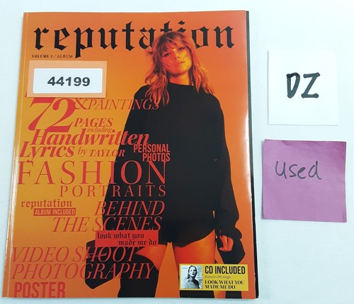 Rare TAYLOR SWIFT Reputation Volume 1 Magazine *NO Poster or CD* - Picture 6 of 6