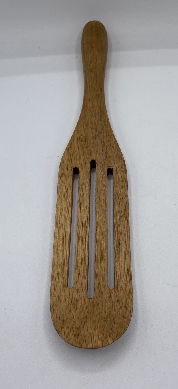 Mad Hungry Acacia Wood Spurtle 3pc Set Kitchen Utensil Wooden Spoons New