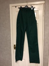 Healthcare/Hospital Scrub/Vet Trousers/Fancy Dress, Bottle Green, Sz 8
