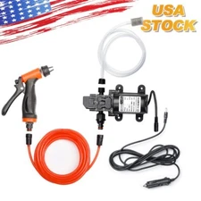 12V 100W Electric High Pressure Water Spray Car Gun Portable Washer Cleaner