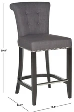 Safavieh Addo Ring Counterstool, Reduced Price 2172720478 HUD8241A
