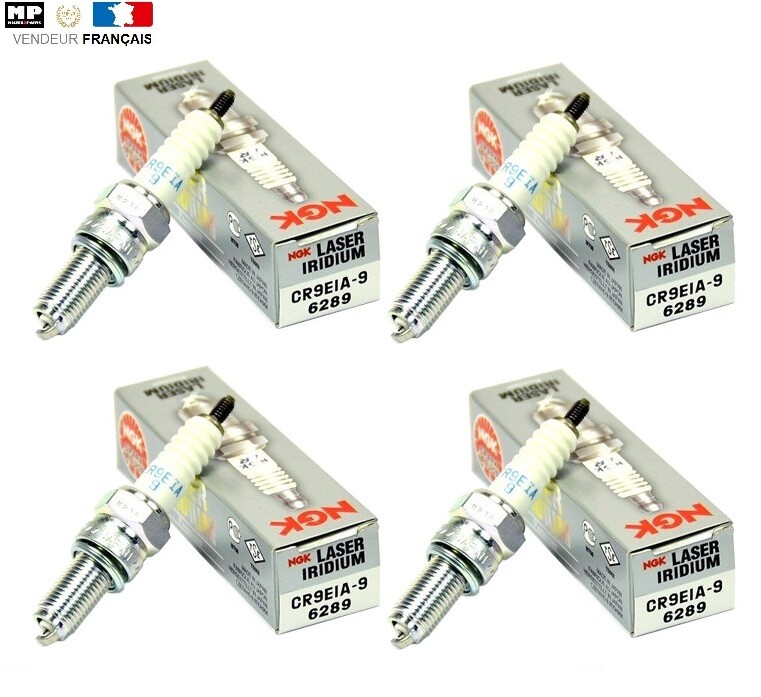 Pack bougies NGK CR9EIA-9 pour résoudre les ratés de la GSX-R 750