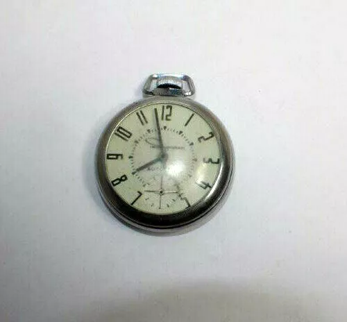 Ingraham autocrat pocket watch sale